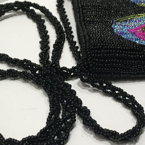 BEADED FLIP FLOP CROSS BODY BAG - Picture 9 of 15
